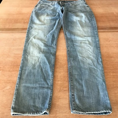 Pantalones de mezclilla Armani Indigo Series 10 para mujer 29 azul tiro bajo lavado medio elásticos Foto 1 de 4