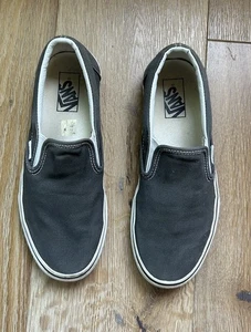 Vans graue Slipper Schuhe Herren Größe 7,5 Damengröße 9 klassisch - Bild 1 von 8