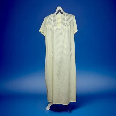 Pullover ligero vintage para mujer L amarillo vestido de noche estrella de cine Foto 1 de 4