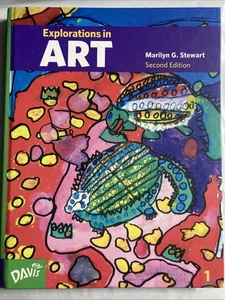 Explorations in Art, Grade 1, Second Edition. Davis- Stewart HC Textbook NEW - Picture 1 of 3