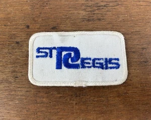 Parche vintage bordado para coser St Regis - Imagen 1 de 3