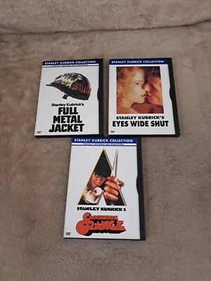 Stanley Kubrick Collection-3 DVD Lot-Clockwork Orange, Shining, Full Metal - Image 1 of 4