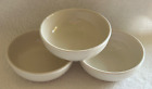 Homer Laughlin Lead Free Off White 5.5” Restaurant Ware Soup/Cereal Bowls EXC!
