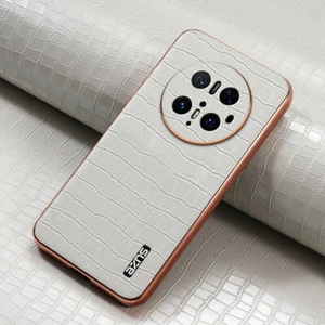 Funda protectora clásica de lujo con patrón de cuero de cocodrilo para Huawei Mate 70 Pro+ - Imagen 1 de 17