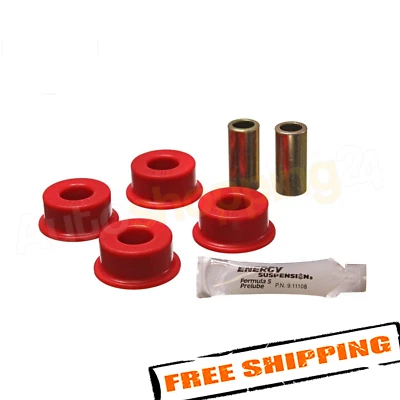Bujes de brazo de oruga Energy Suspension 2.7101R rojo para Jeep Wrangler YJ 87-95 Foto 1 de 2