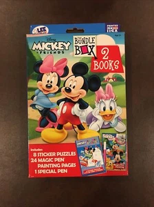 Mickey And Friends Sticker Magic Pen Painting Books DIY Art Kit - Picture 1 of 2