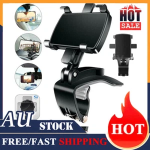 360° Clip On Dashboard Dash Mount Mobile In Car Phone Holder Stand Cradle BY - Picture 1 of 17