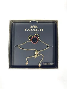 Coach Disney Mickey Mouse Keith Haring Slider Bracelet C7785 Limited Edition NWT - Picture 1 of 3