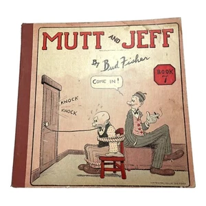 Libro de tapa blanda Mutt and Jeff de Bud Fisher 1922 8 excelente cómic de la Edad de Platino - Imagen 1 de 15