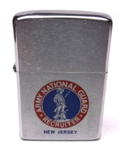 Zippo 1976 New Jersey Army National Guard Recruiter Unfired Lighter 1 of a Kind - Picture 1 of 5