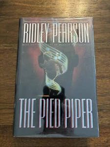 SIGNED The Pied Piper By Ridley Pearson 1st Printing Edition 1998 HCDJ - Picture 1 of 12