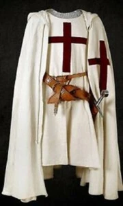 Medieval Cloak Mens & Tunic Men Surcoat Reenactment Clothing LARP - Picture 1 of 4
