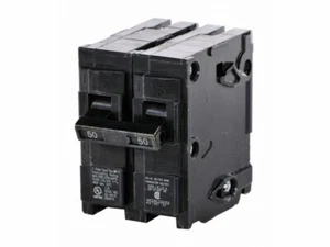 INTERRUPTOR DE CIRCUITO DE 2 POLOS CUTLER HAMMER 50 AMP (EATON CORPORATION - BR250) - Imagen 1 de 1