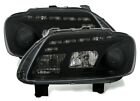 Scheinwerfer LED Tagfahrlicht Look für VW TOURAN 03-06 CADDY Schwarz TUNING AT L