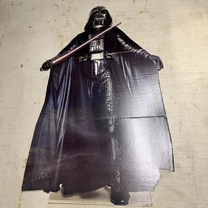 Vintage 1977 Star Wars Darth Vader Life Size Stand Up Cut Out Factors Etc - Picture 1 of 7