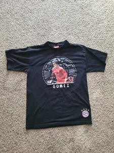 Mario Gomez #33 FC Bayern Munchen Authentic Graphic Soccer Football Tshirt Small - Picture 1 of 5