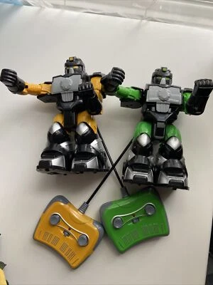 Black Series Battle Boxing Robots Rc Radio Controlled  Head-2-head 2 Player Acti - Image 1 of 3