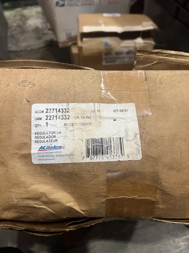 Nuevo regulador de ventana de puerta delantera izquierda Chevrolet 06-11 HHR 22714332 GM OEM Foto 1 de 4