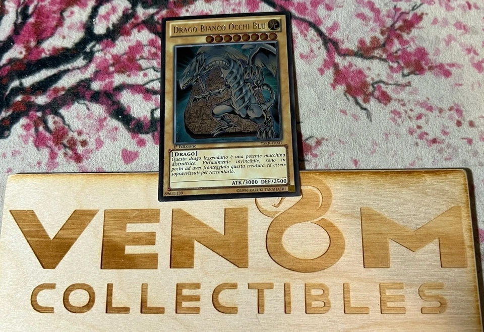 1x (M/NM) *ITALIAN* Blue-Eyes White Dragon YSKR-EN001 Ultimate Rare 1st YuGiOh - Image 1 of 1