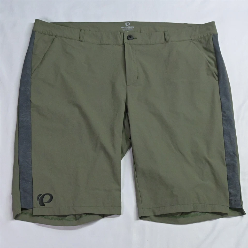 Pearl Izumi 42 x 12" Green Unlined Mountain Biking Shorts - Image 1 of 4