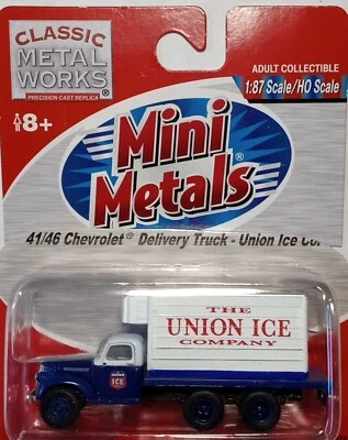 CMW Mini Metals #30276 1941-1946 Chevrolet Refrigerator Truck Union Ice Company - Image 1 of 3