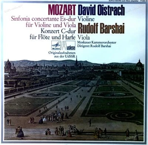 Mozart, David Oistrach, Rudolf Barshai - Sinfonia C.. Es-Dur Für Violine LP ' - Imagen 1 de 1