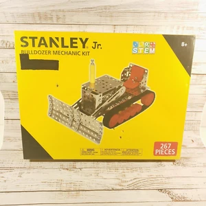 Stanley Jr 267 Piece Bulldozer Mechanic Kit Set Unused Parts STEM - Picture 1 of 6