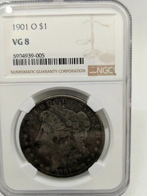 1901-O $1 Morgan Silver Dollar VG - Image 1 of 4