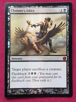 Magic The Gathering FROM THE VAULT TWENTY FOIL CHAINER'S EDICT card MTG FTV - Image 1 of 2