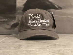 Ahead Mütze Kappe "Thanks Birth Control" beige Unisex Sport verstellbar - Bild 1 von 8
