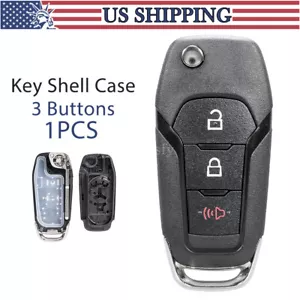 Llavero abatible remoto de 3 botones para Ford F-150 F-250 F-350 2015 2016 2017 2018 2019 - Imagen 1 de 9