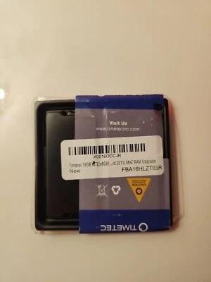 Timetec 16GB KIT2x8GB DDR3 1333MHz PC3-10600 Non-ECC Unbuffered 1.5V CL9 2Rx8... - Image 1 of 3