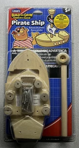 Lowe's Build and Grow Pirate Ship Kit - Ages 5+ New/Sealed Package - Picture 1 of 2