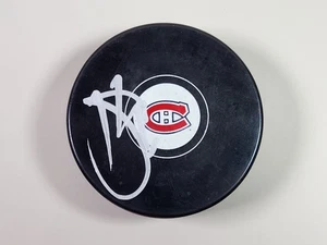 Shea Weber Signed Montreal Canadiens Logo Puck COA HOF Nashville Predators - Picture 1 of 2