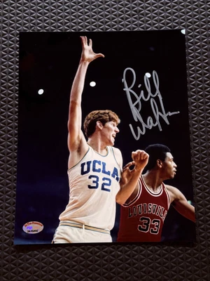 Foto autógrafa firmada por Bill Walton 8x10 UCLA PSA ADN Foto 1 de 3