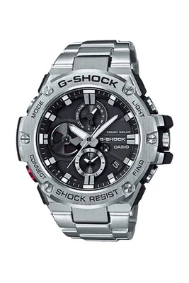 Casio G-Shock Black Dial Stainless Steel 53mm Watch GST-B100D-1AER - Image 1 of 4