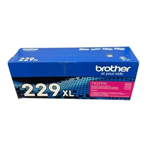 Cartucho de tóner magenta Brother TN229XL alto rendimiento OEM genuino - nuevo - Imagen 1 de 6