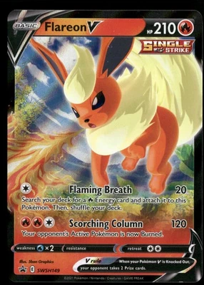 Flareon V - SWSH: Sword & Shield Promo Cards SWSH149 Pokemon TCG - Image 1 of 2