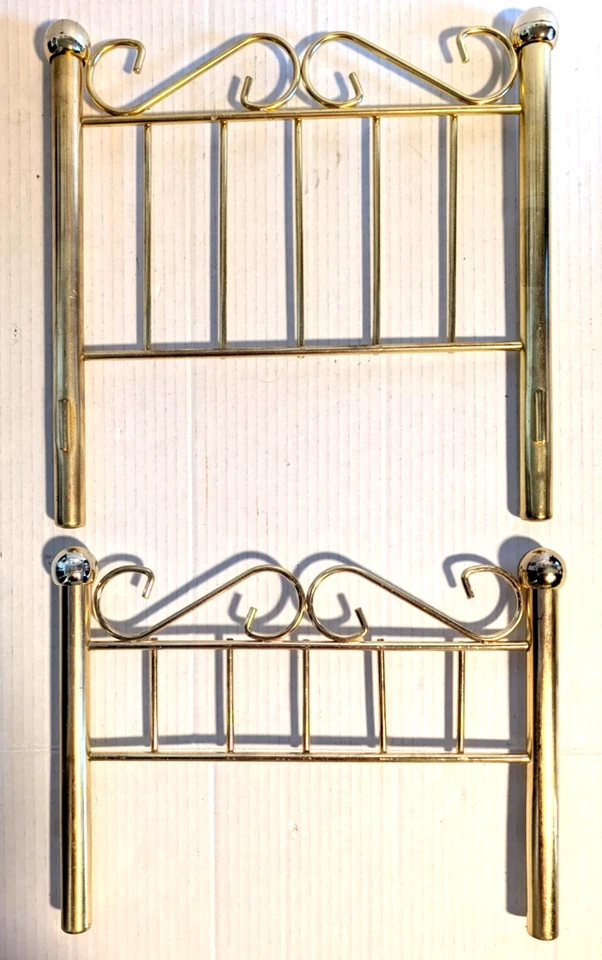 Samatha American Girl Doll Brass Bed Headboard & Footboard - No Mattress Frame - Image 1 of 3