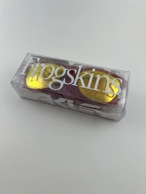 Marco Oakley Frogskins Rosa Ácido Fuego Iridio Polarizado + Caja 24-357 LE3000 NUEVO Foto 1 de 4