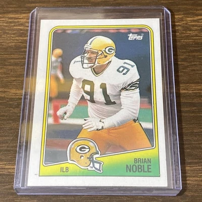 1988 Topps - Brian Noble #321 (RC) Green Bay Packers - Image 1 of 2
