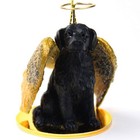 Flat Coated Retriever Ornament Angel Figurine Hand Painted