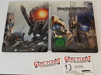 Transformers 3 Dark of the moon limitiert Filme Blue Steelbox - Bild 1 von 2