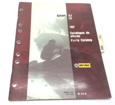 Manual de piezas Ski Doo 1992 Safari GLX LCE 480127800 Foto 1 de 3