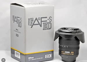 Nikon ultra wide angle zoom lens AF-S DX Zoom Nikkor 12-24 mm f/4G IF-ED - Picture 1 of 5