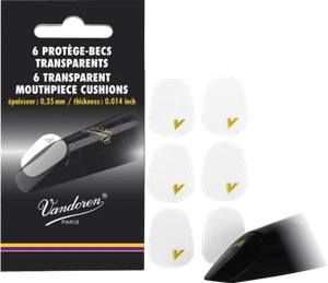 LOT DE 6 PASTILLES PROTEGE BEC 0.35MM VANDOREN VMC6+ - Picture 1 of 1