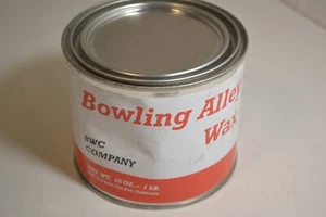 BWC Company Bowling Alley Wax, Clear Paste Wax, 16 oz. Can - Picture 1 of 3