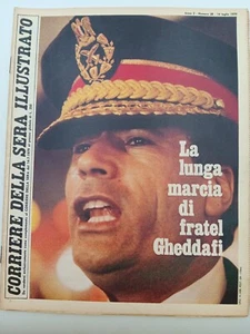 Corriere Della Sera Illustrato N.28 anno 1979 La lunga marcia di fratel Gheddafi - Picture 1 of 2
