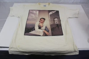Graphic T-Shirt Morrissey Concert Screen Print Front & Rear Vintage Collectible - Picture 1 of 6