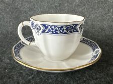 VINTAGE ROYAL CROWN DERBY English Bone China 1993 MILLDALE (GOLD) CUP & SAUCER